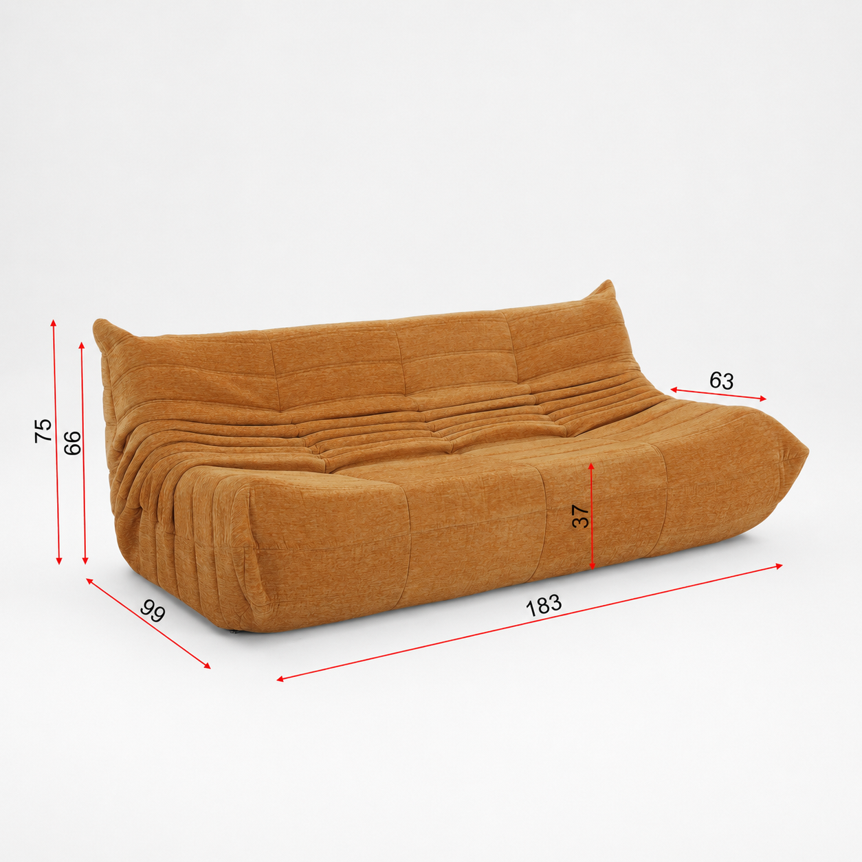 Tango 3 Seater Lounge Chair