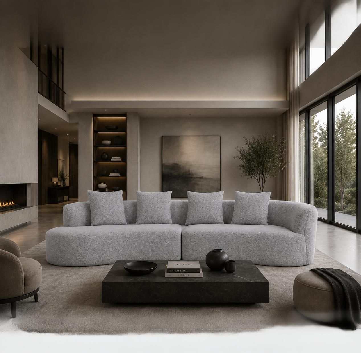 Arco 3 Seater Compressed Sofa