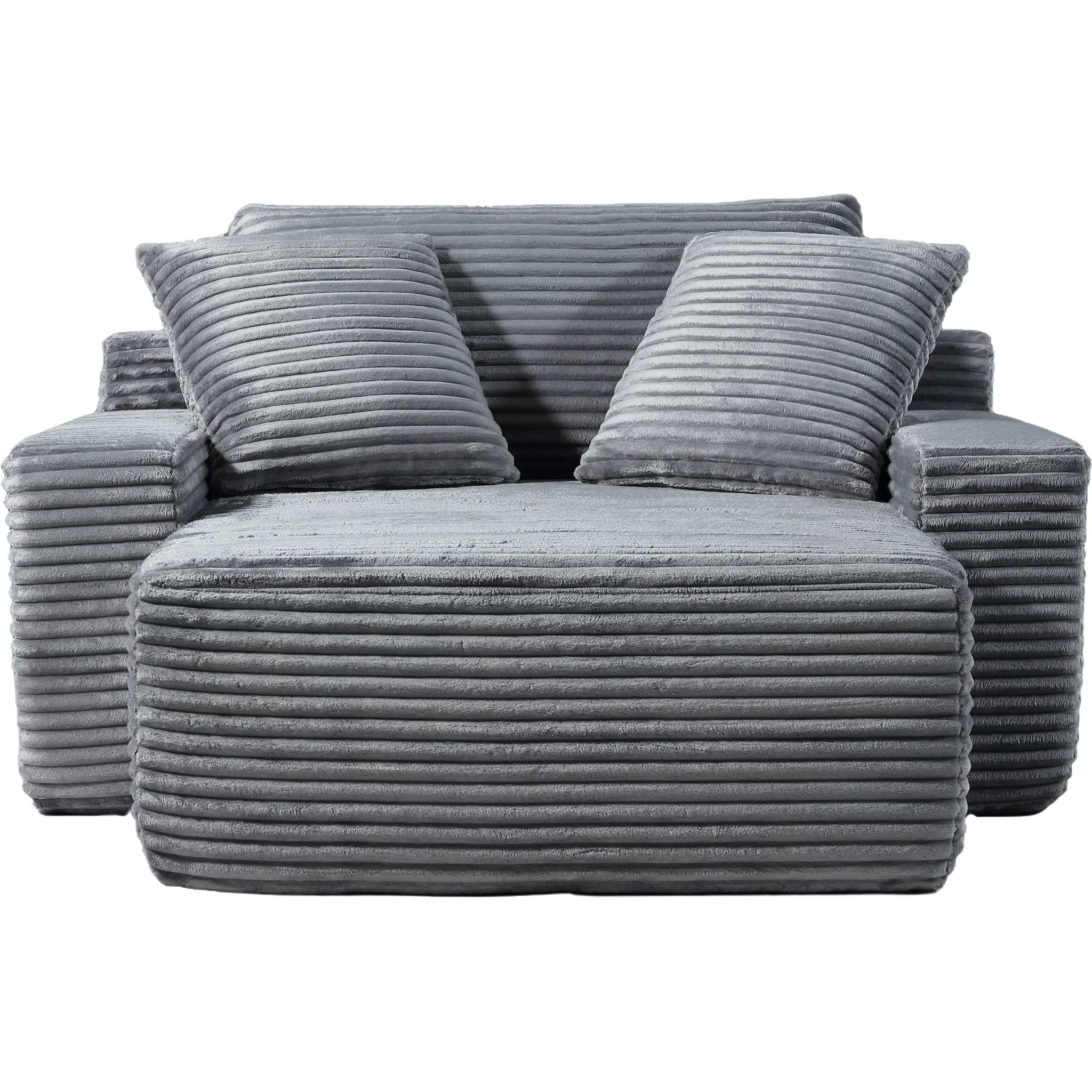 Modern Minimalist Modular Sofa - Dark grey