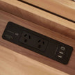 Bedside Table with USB Ports