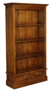 bookcase with storage drawers