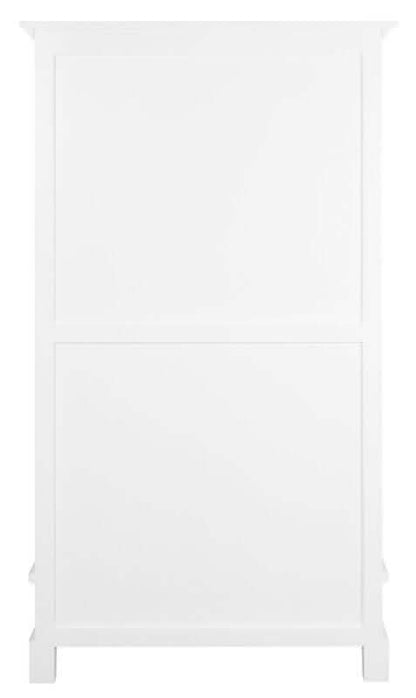 Tasmania 2 Drawer Bookcase (White)