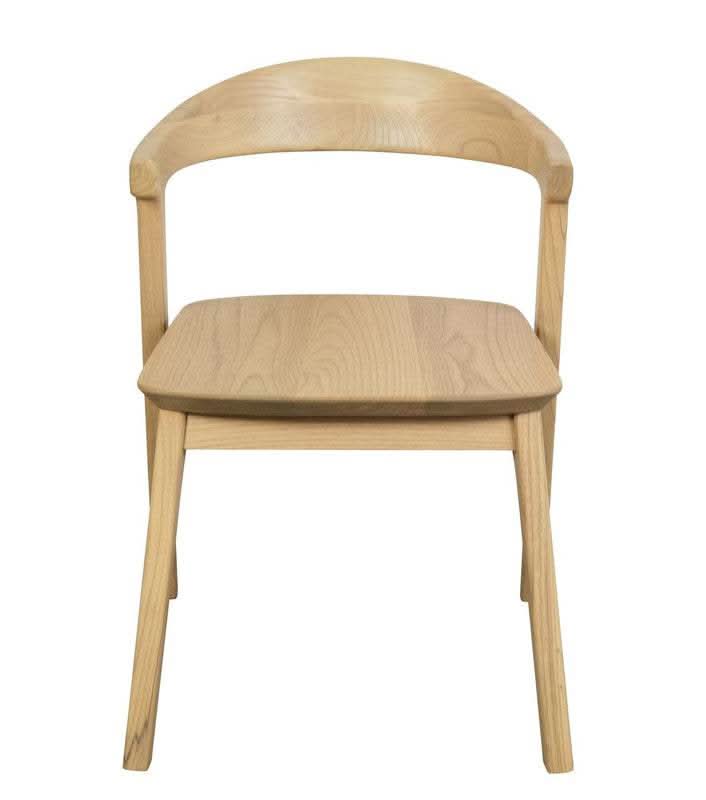 Fynn Solid Oak Dining Chair Set of 2 - Natural