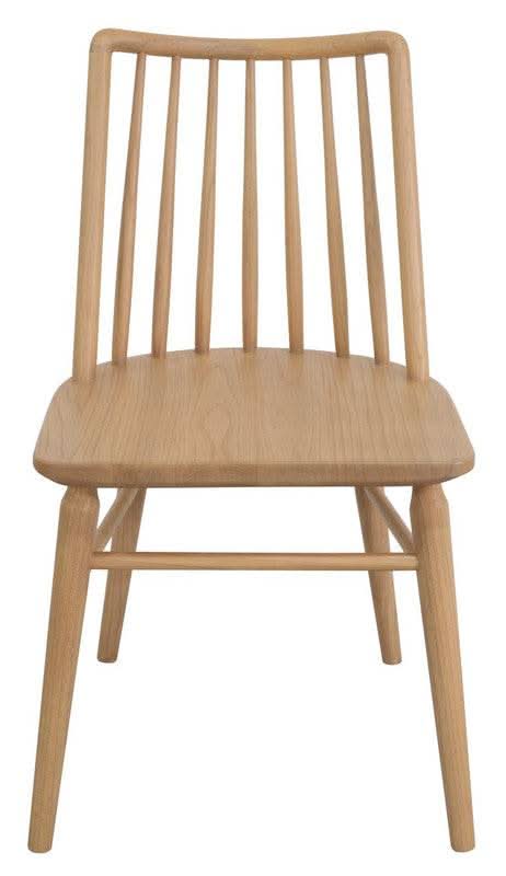 Riviera Solid Oak Dining Room Chairs Natural - Set of 2
