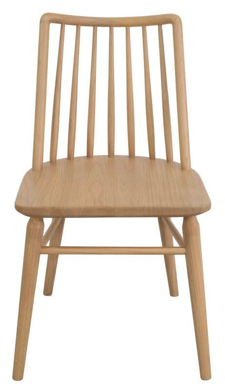 Riviera Solid Oak Dining Chair - Set of 2 (Natural)