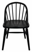 dining chairs set black 