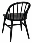 dining chairs set black 