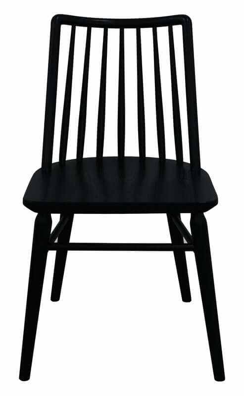 Riviera Black Dining Room Chairs Set of 2