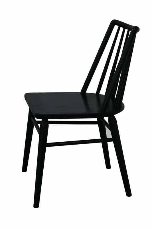 Riviera Black Dining Room Chairs Set of 2