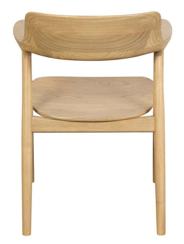 Nobu Solid Oak Armchair - Natural