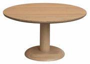 Oslo Solid Wood Round Coffee Table - Natural
