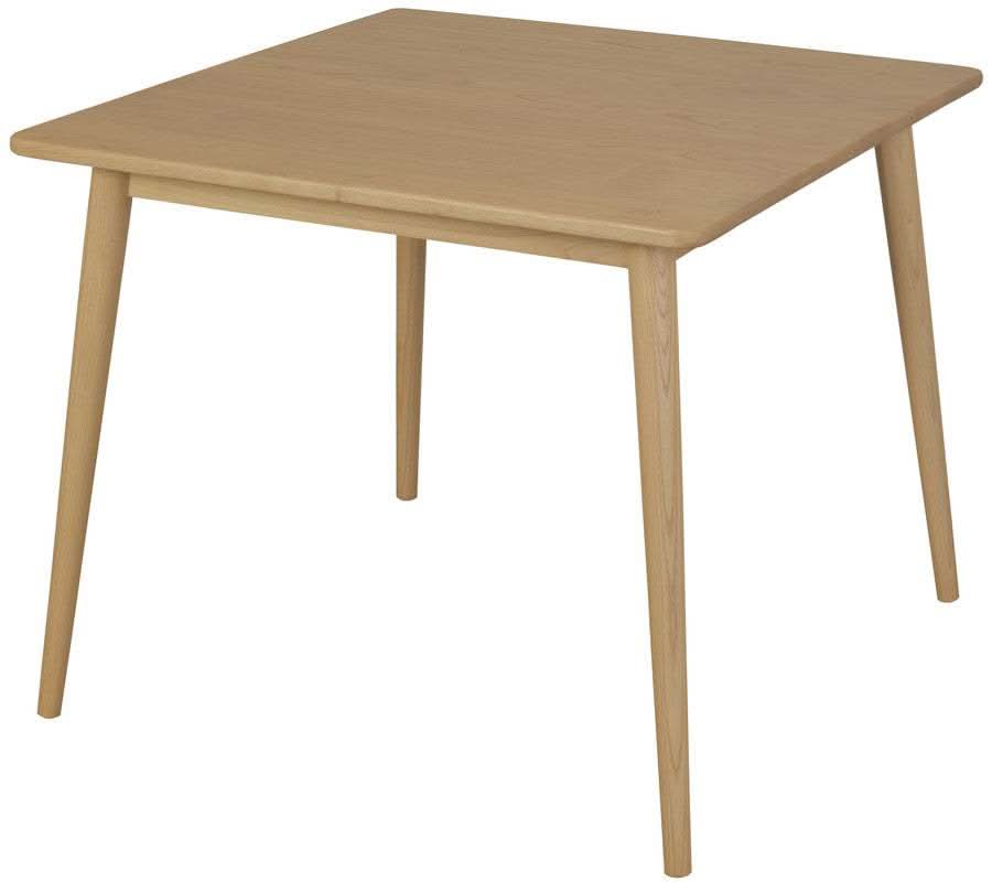 Nobu Square Dining Room Table Oak 90 x 90cm - Natural