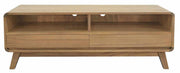 Providence 2 Drawer Mindi Timber Entertainment Unit - Natural