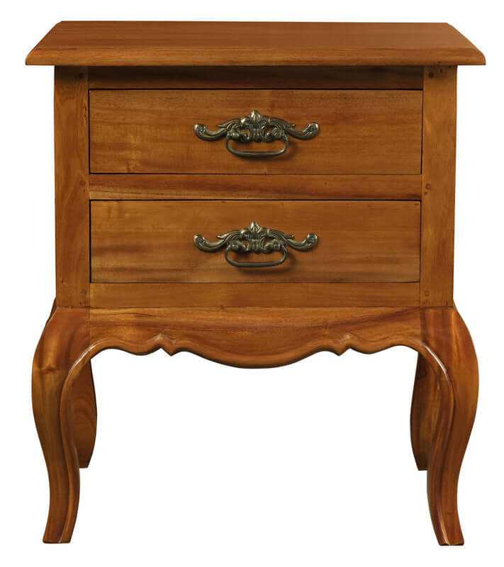 2 Drawer Side Table