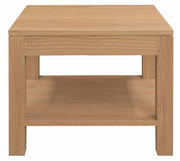 Amsterdam Natural Wood Nightstand - 60cm