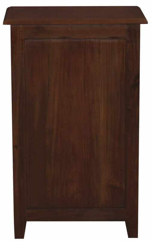 Tasmania One Drawer Nightstand Solid Mahogany Timber