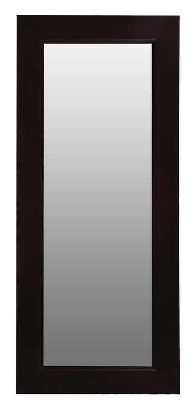 Toby Solid Mahogany Timber Free Standing Mirror - Chocolate