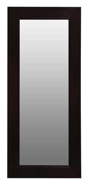 mahogany free standing mirror