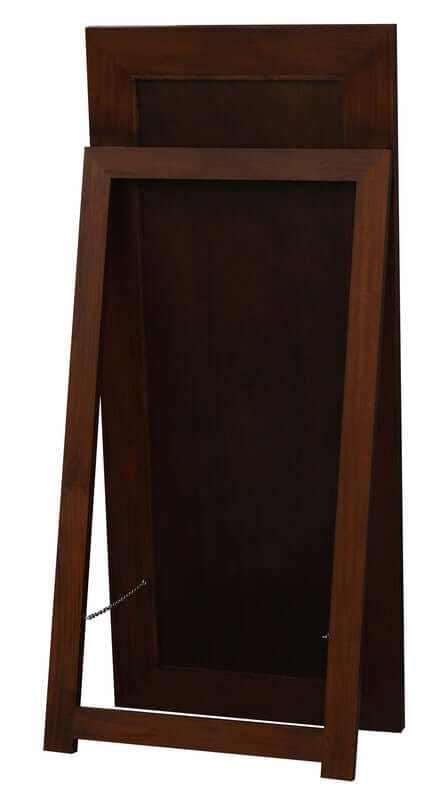 Toby Full Length Timber Frame Standing Mirror - Mahogany