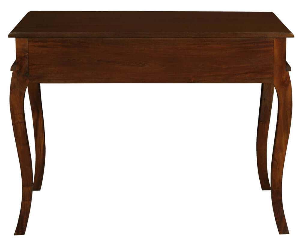 Queen Ann 1 Drawer Mahogany Wood Console Table