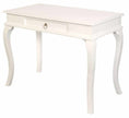 white console table with drawers