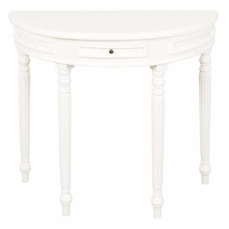 entryway table white