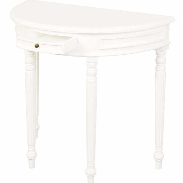 entryway table white