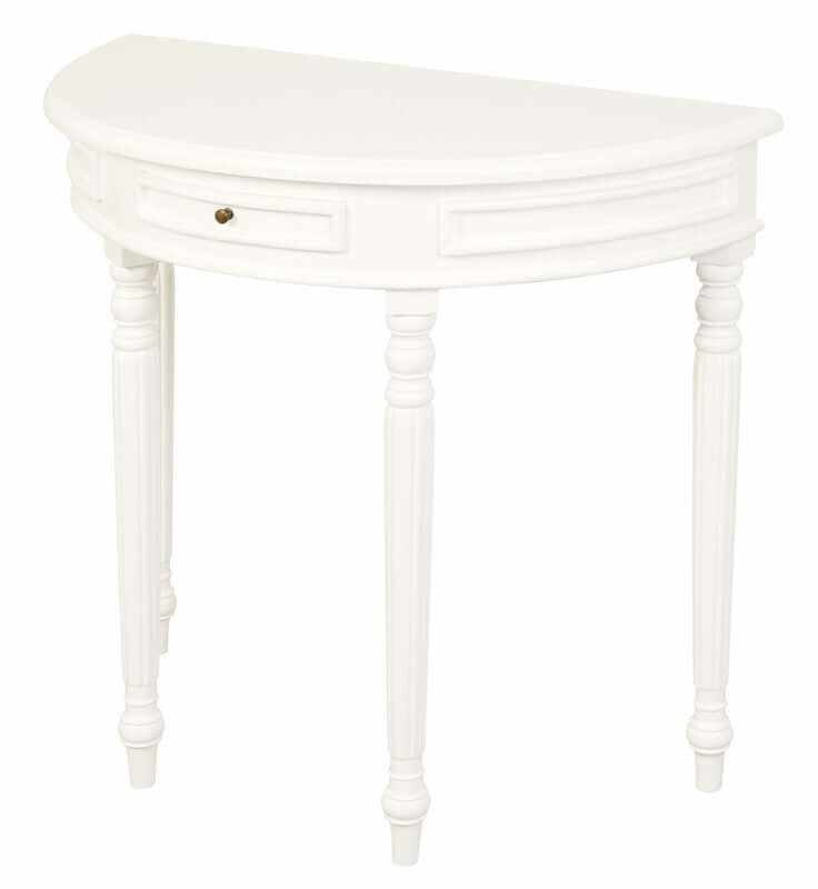 entryway table white