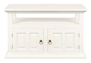 Tasmania 2 Door TV Stand (White)