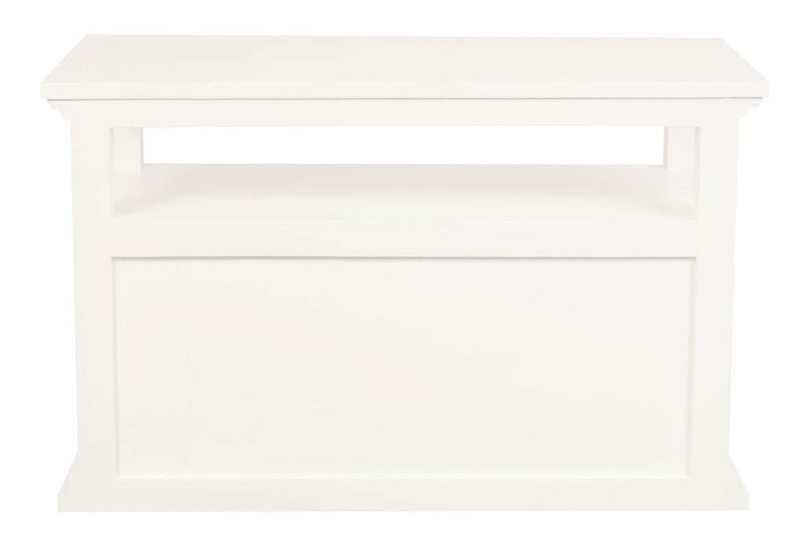 Tasmania 2 Door TV Stand (White)