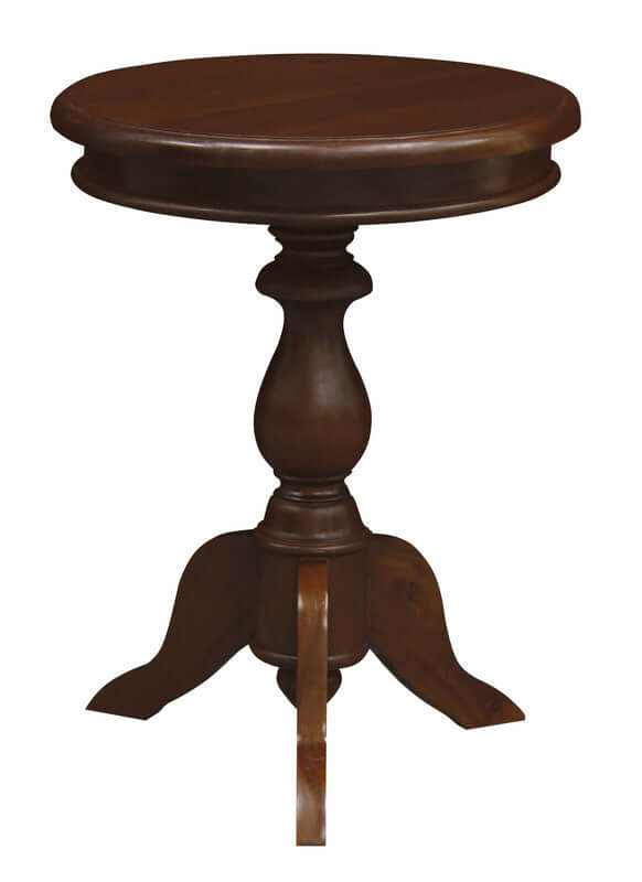 Milano Round WIne Table - Mahogany