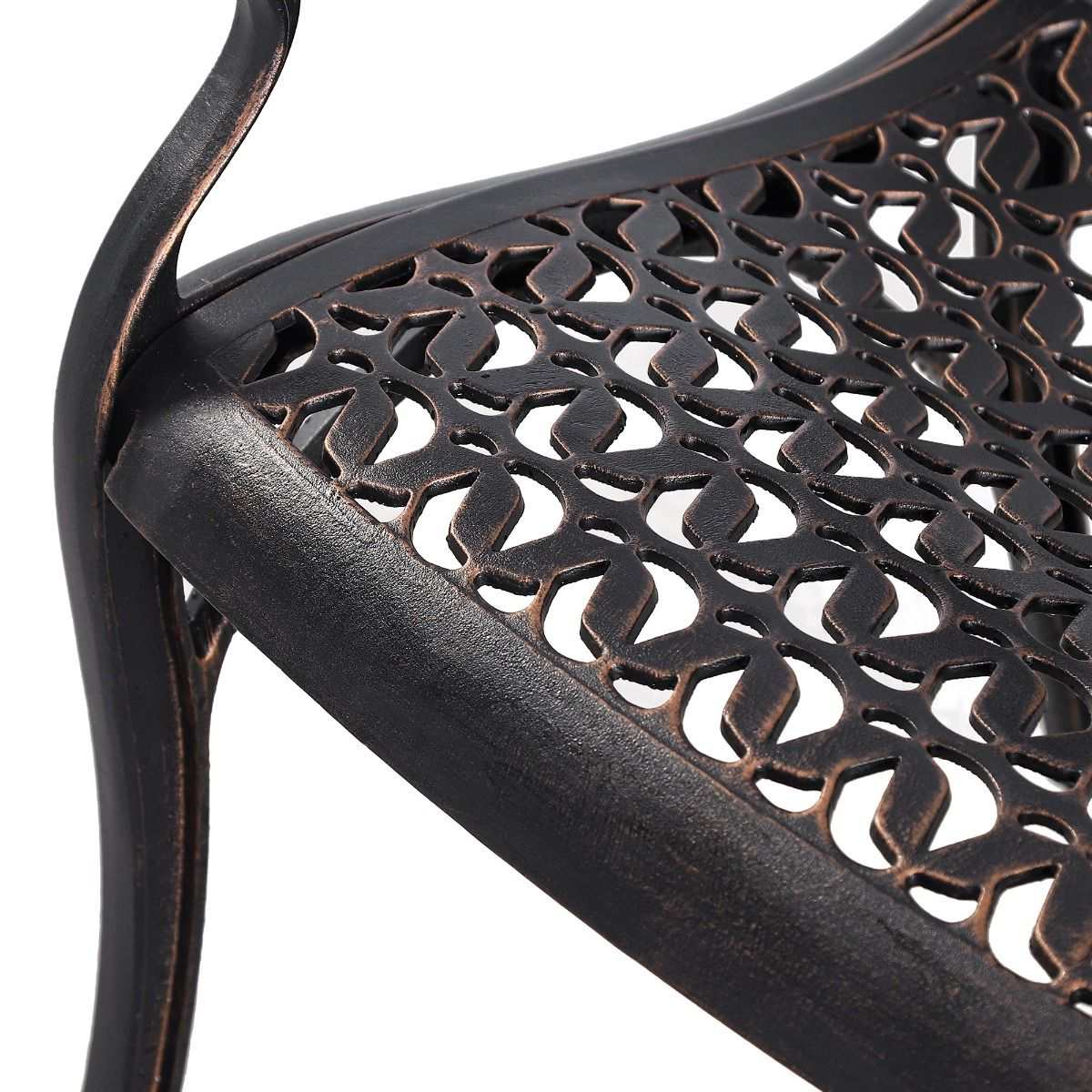 Cherise Cast Aluminium Chairs with Cushions (1 pair)