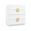 white tallboy dresser 