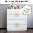 white tallboy dresser 