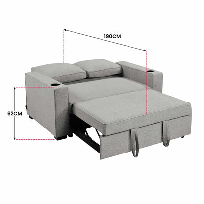 small 2 seater sofa bed