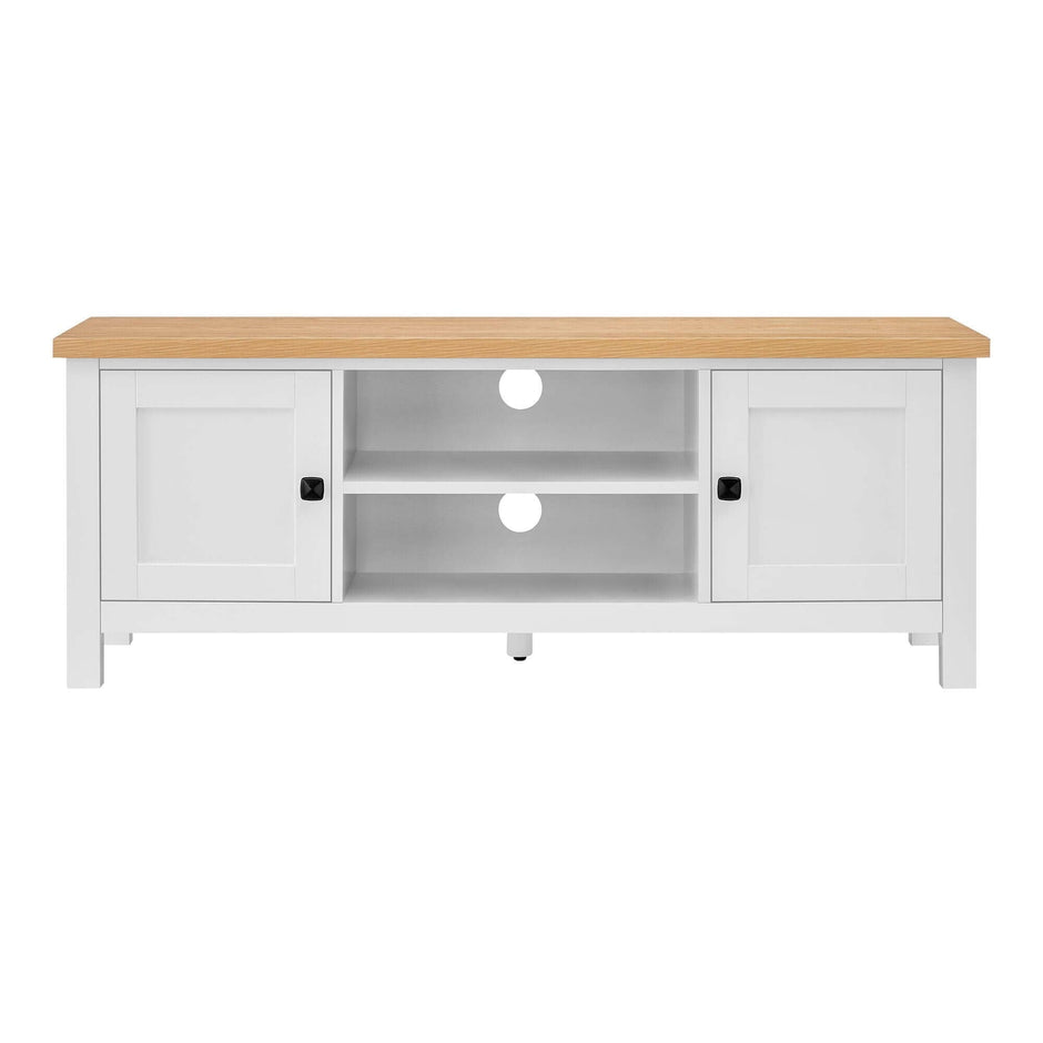 White natural Tv stand