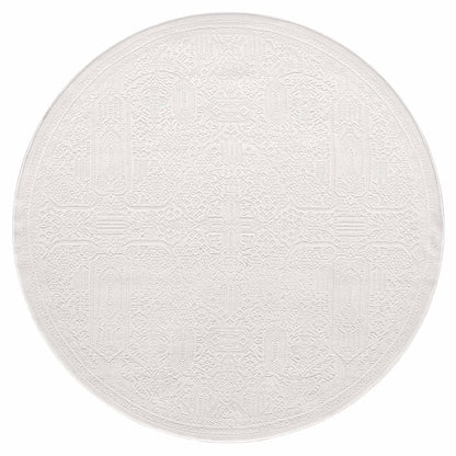 Grande Jacquard Area Rug - Ivory - 160x230