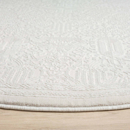 Grande Jacquard Area Rug - Ivory - 160x230