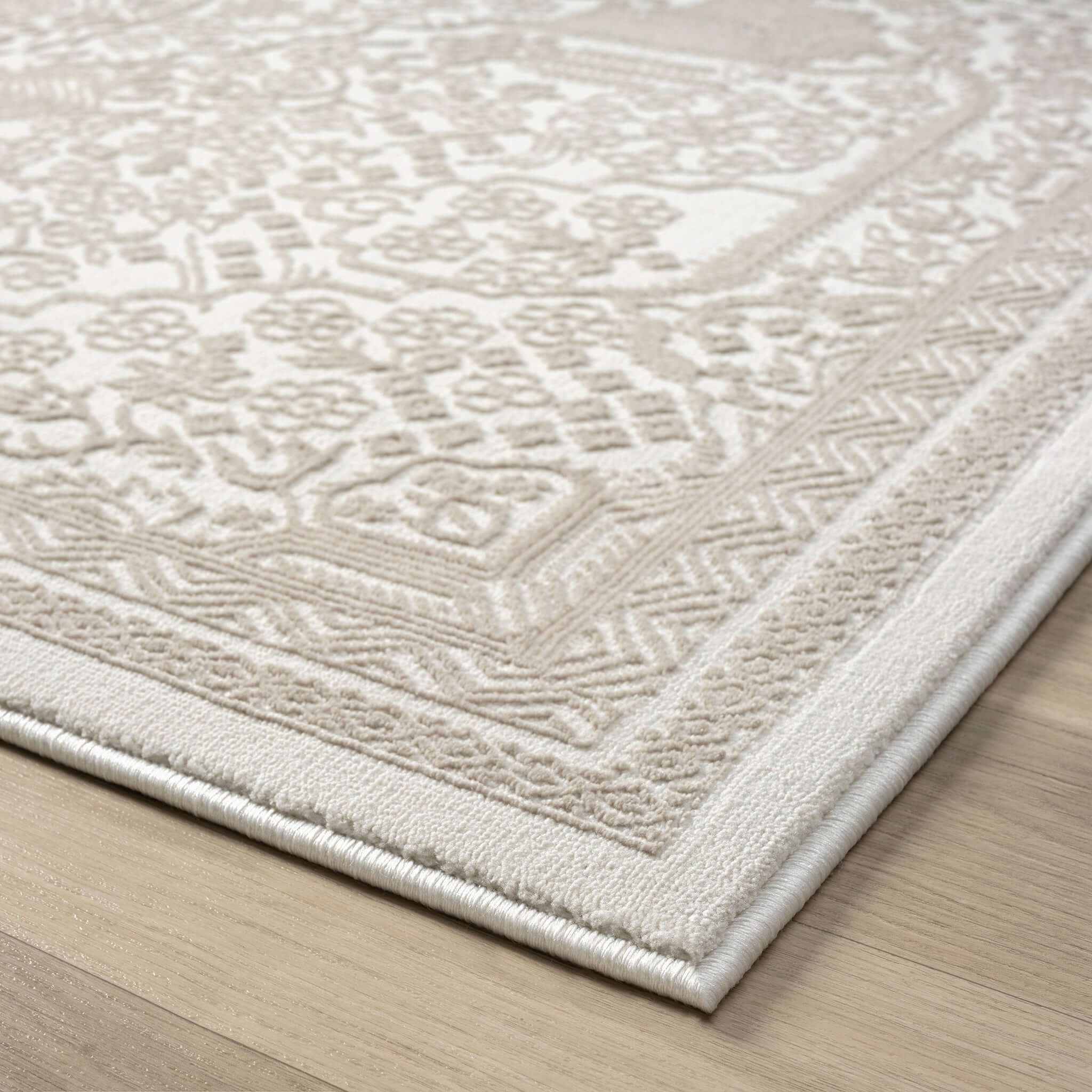 Grande Jacquard Rug - Sand - 160x230