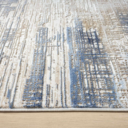 Grande Jacquard Area Rug - Stone - 160x230