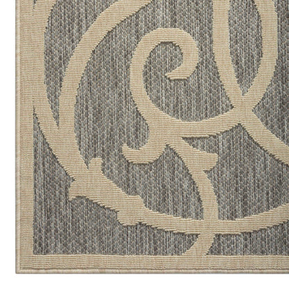 Alpha Indoor Outdoor Rug - Grey - 200x290