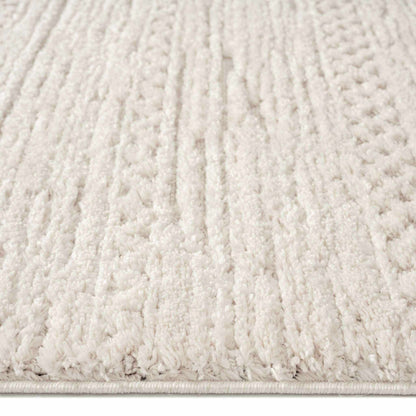 Addie Soft Pile Rug - Ivory - 200x290