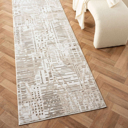 Grande Jacquard Rug - Taupe - 200x290