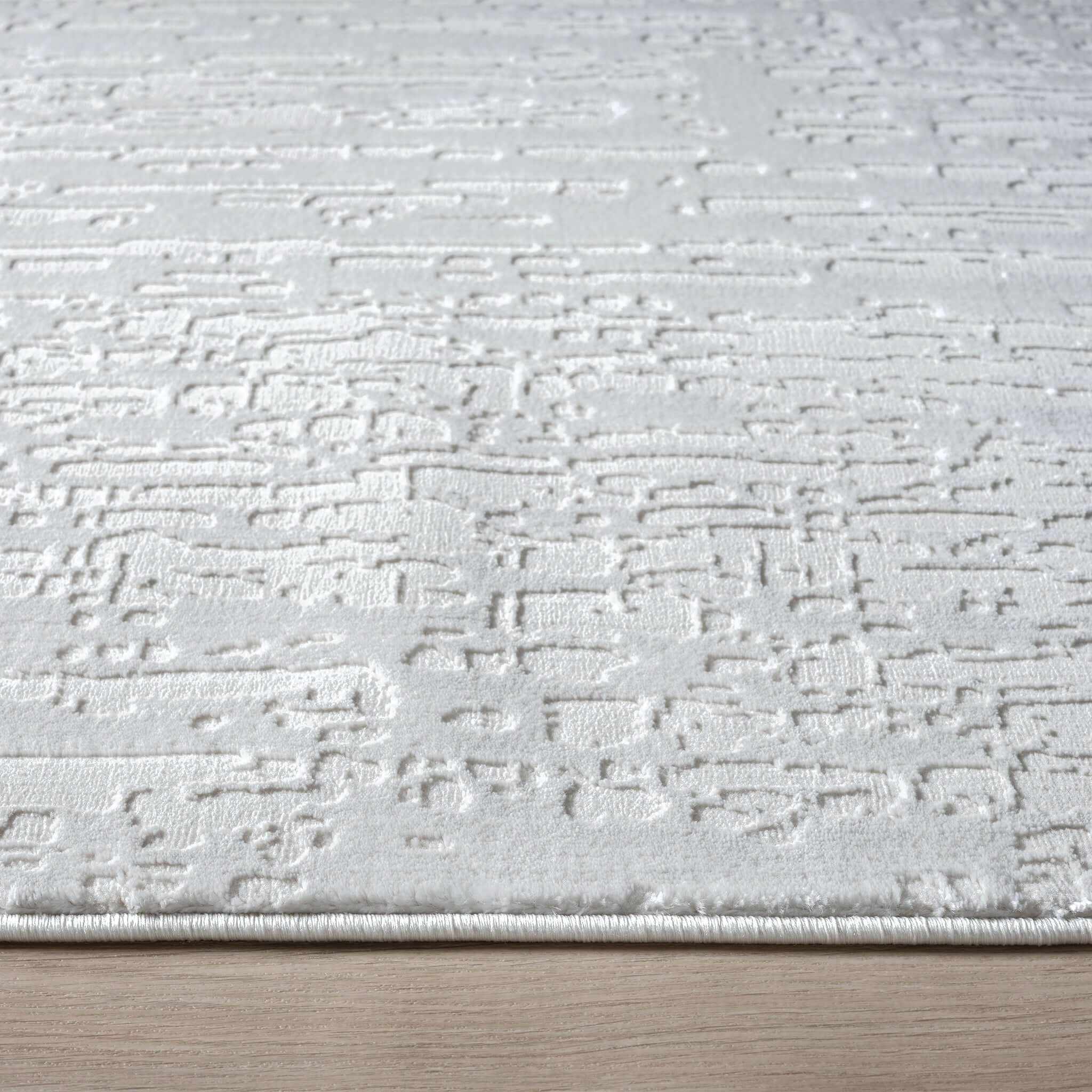 Grande Jacquard Elegant Rug for Living Room - Pearl - 200x290