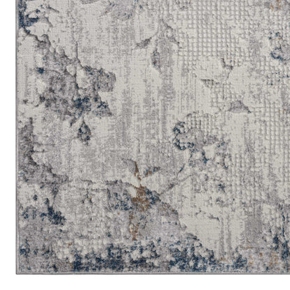 Maddison Bella High Traffic Area Rug - Light Grey - 200x290