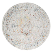 Round Persian Vintage Rug - Cream - 240x240