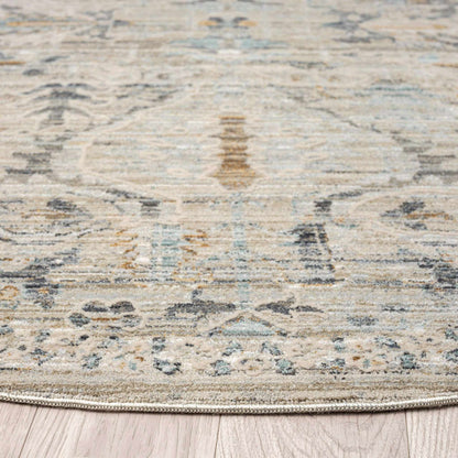 Aubre Modern Area Rug For Living Room - Taupe - 240x320