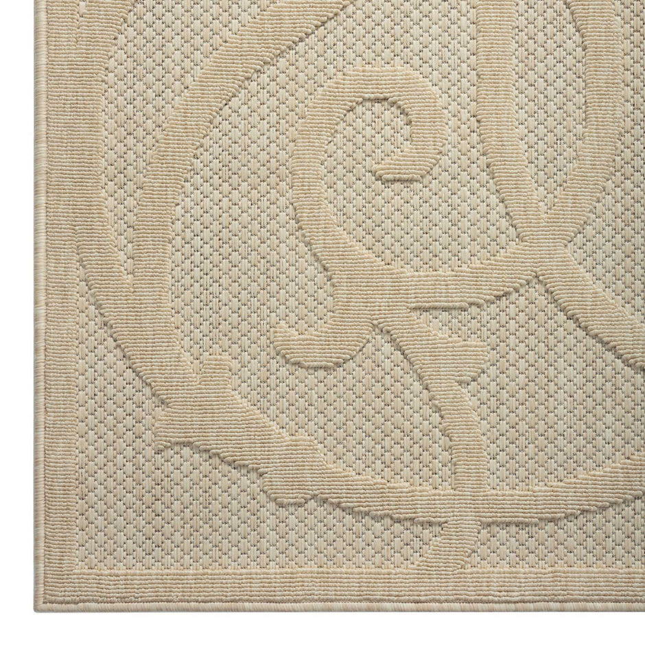 outdoor rug cream