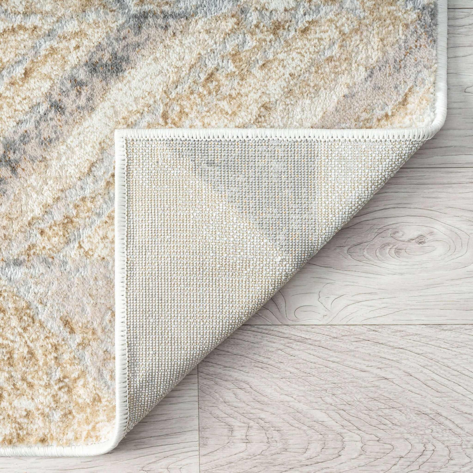 Avani Marble Durable Carpet Rug - Stone - 300x400