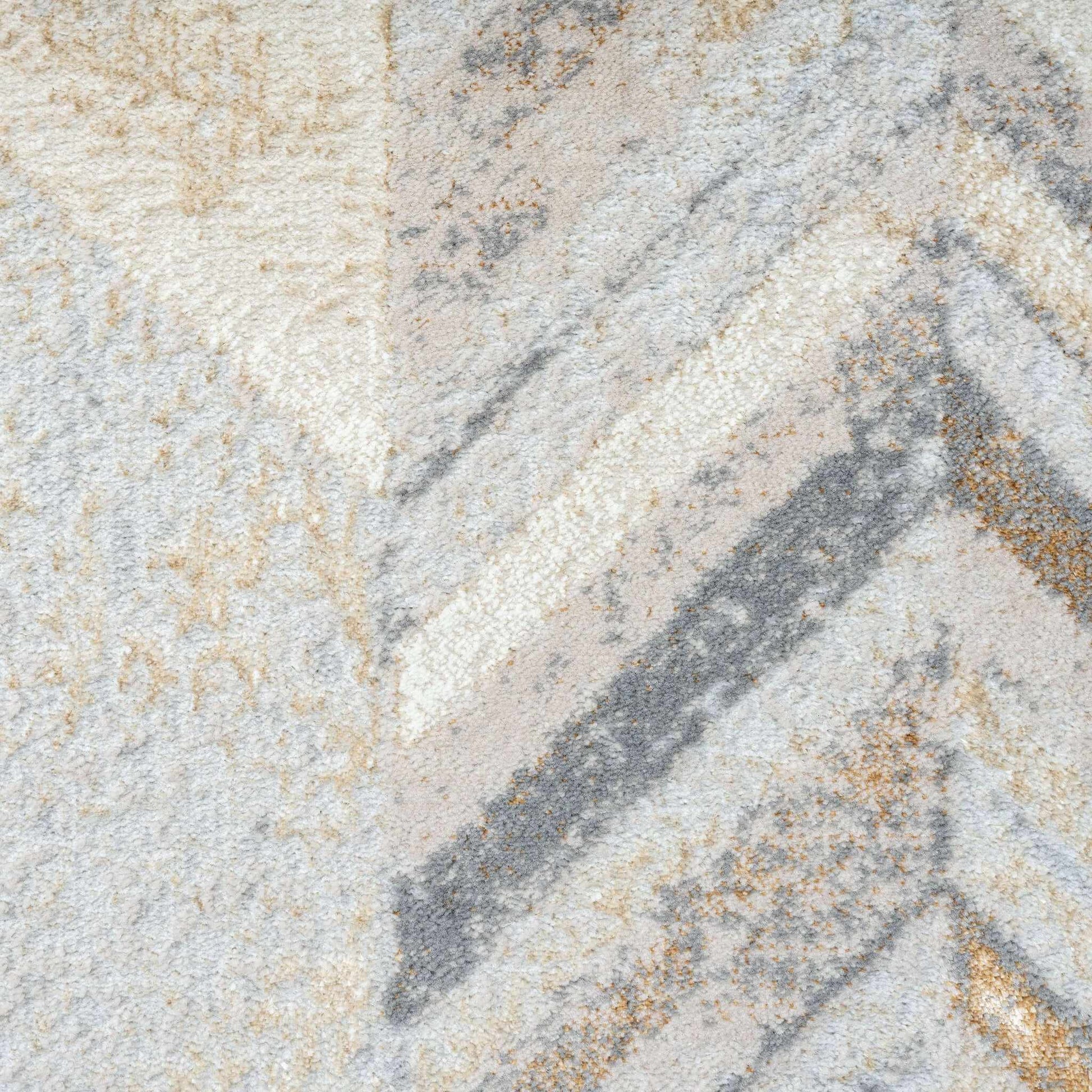 Avani Marble Durable Carpet Rug - Stone - 300x400